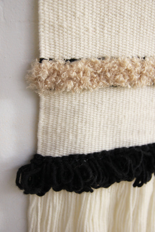 Black, White & Tan Weaving