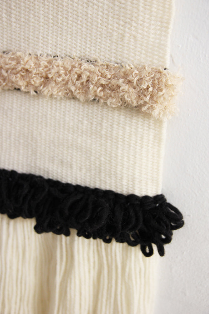 Black, White & Tan Weaving