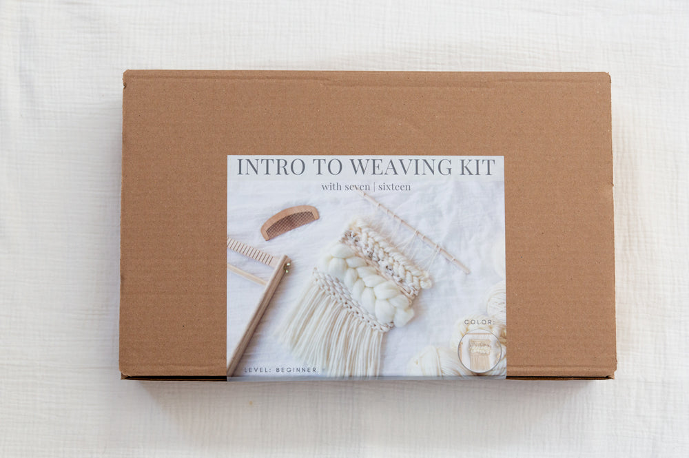 Intro to Weaving E-Course and Weaving Kit