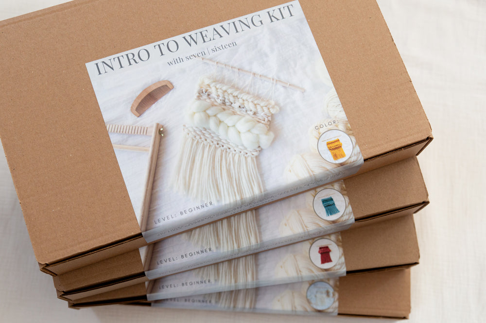 Intro to Weaving E-Course and Weaving Kit