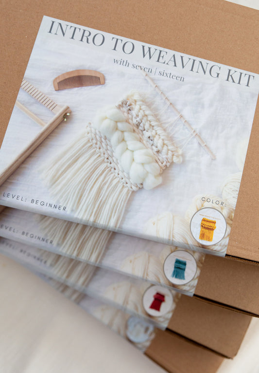 Intro to Weaving E-Course and Weaving Kit