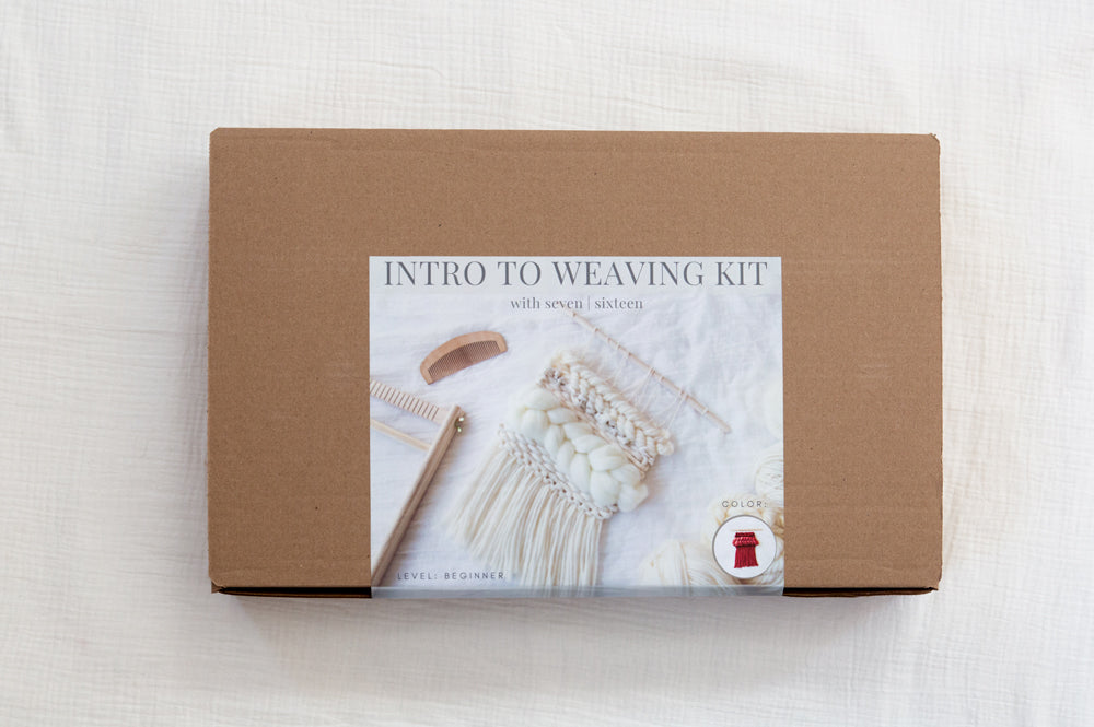 Intro to Weaving E-Course and Weaving Kit