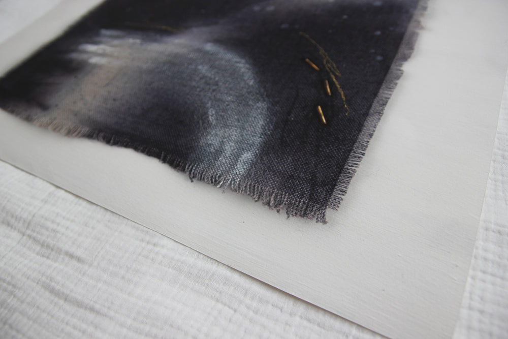 Through The Haze Print