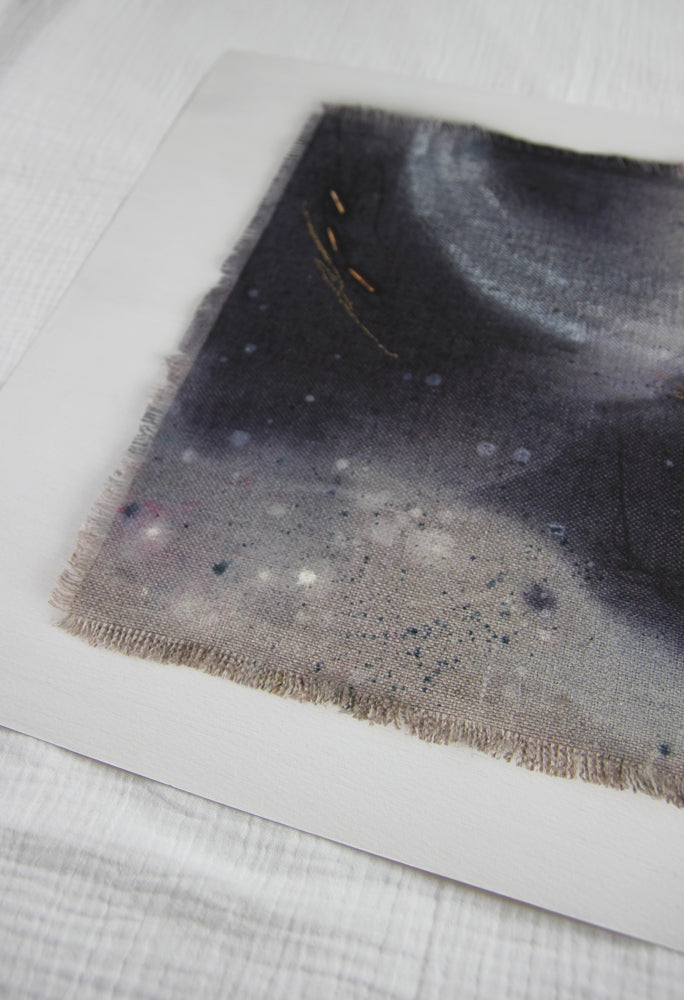 Through The Haze Print