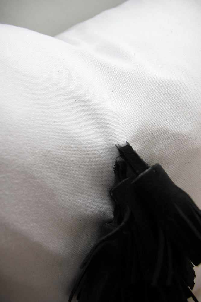Black Tassel Pillow, Sample