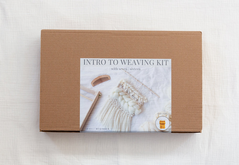 Intro to Weaving E-Course and Weaving Kit