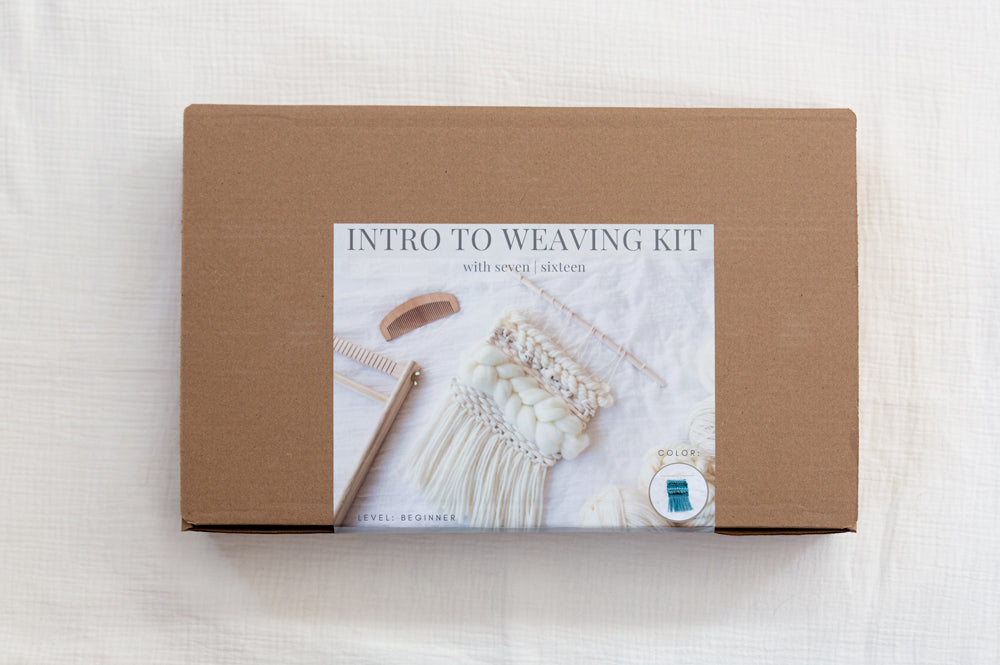 Intro to Weaving E-Course and Weaving Kit