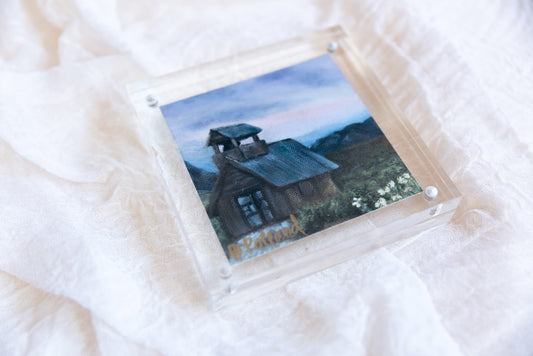 Acrylic Framed Taos Print