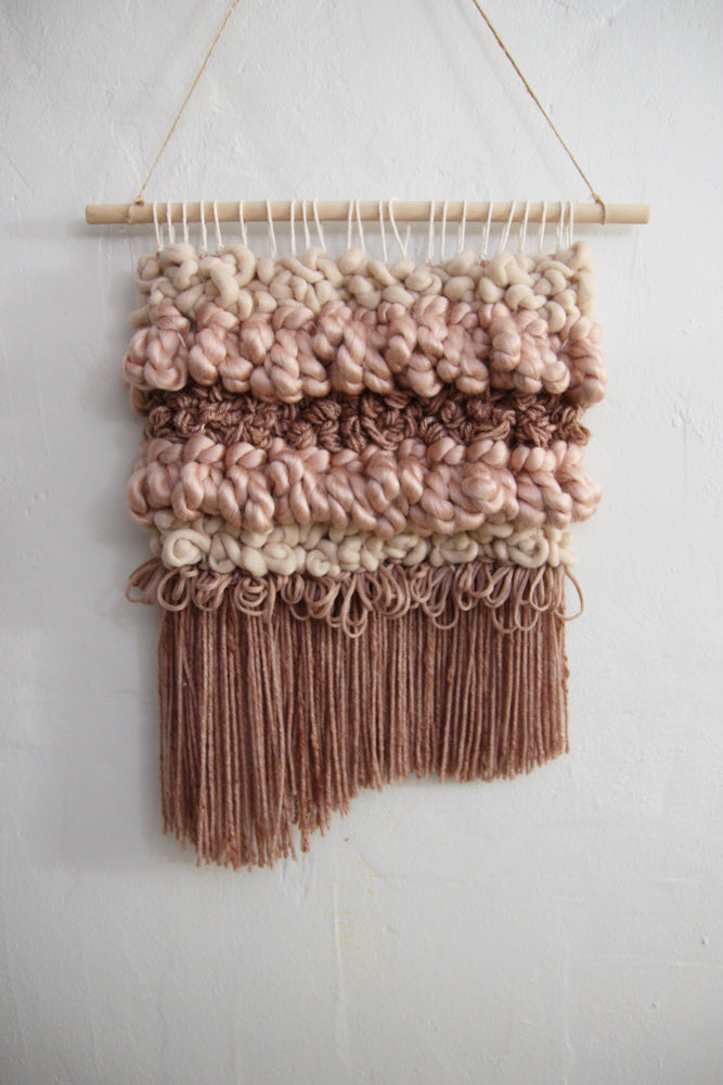 Textured Blush Weaving
