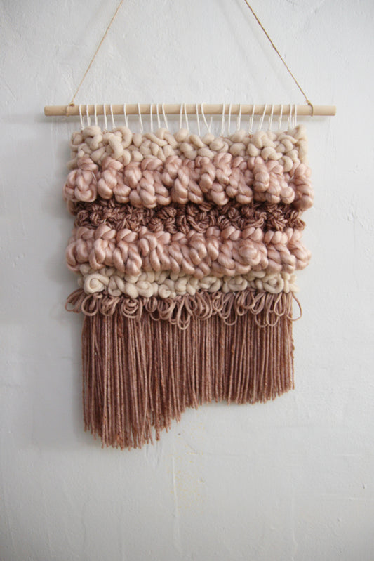 Textured Blush Weaving