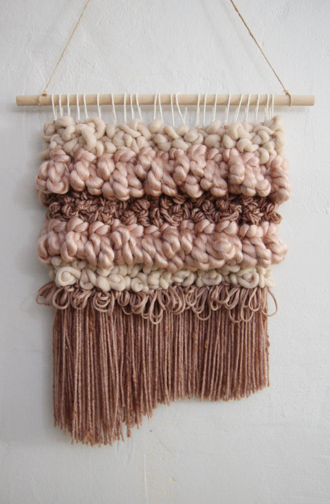 Textured Blush Weaving