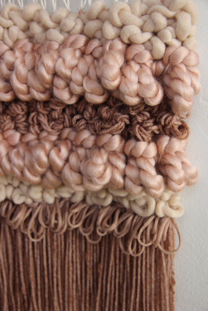 Textured Blush Weaving