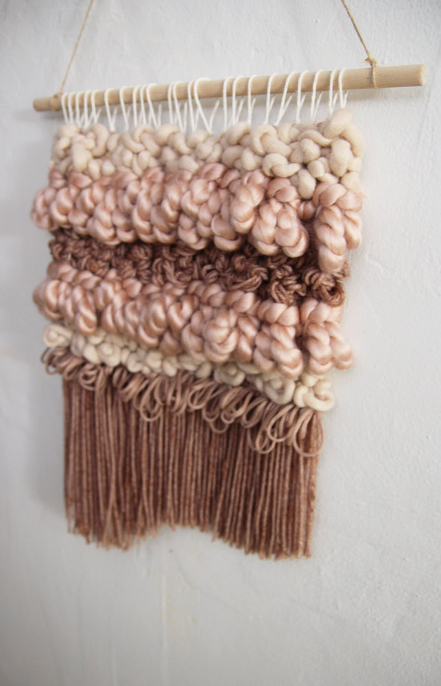 Textured Blush Weaving