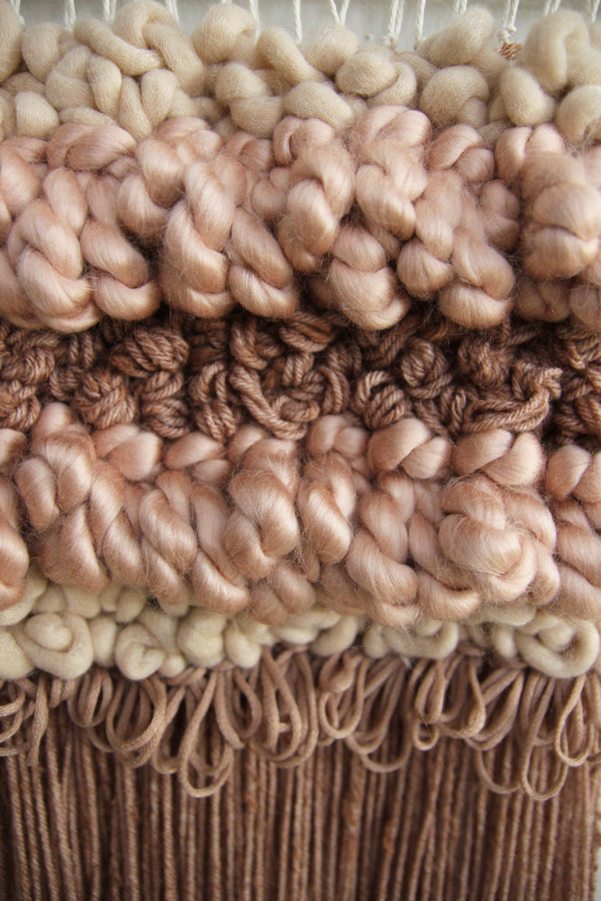 Textured Blush Weaving