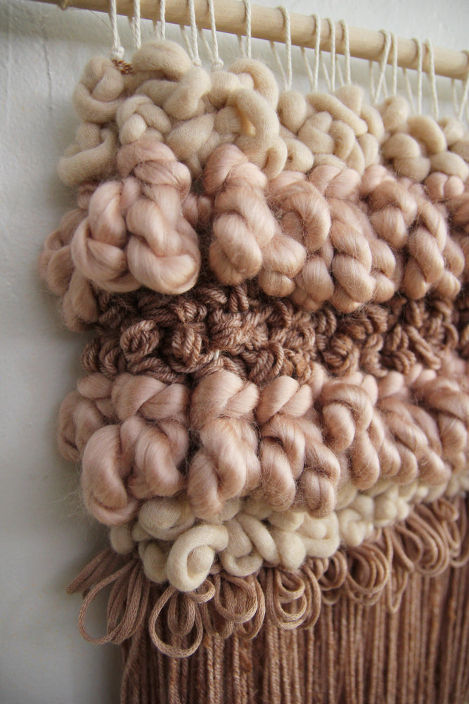 Textured Blush Weaving