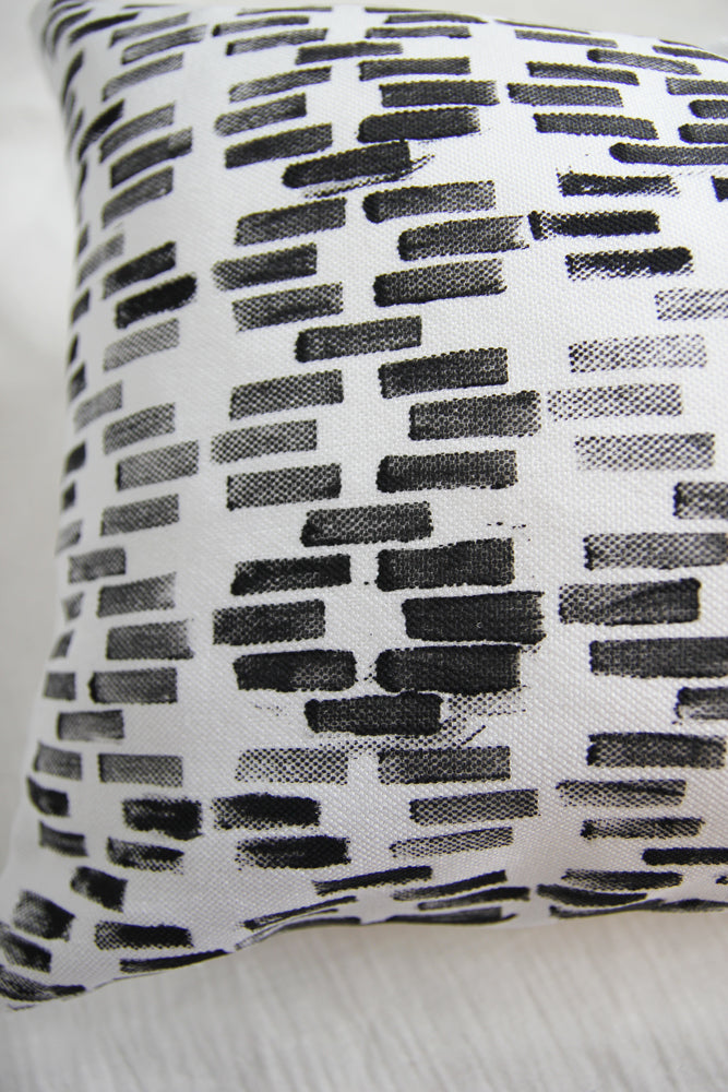 Tribal Block Print Lumbar Pillow, Sample