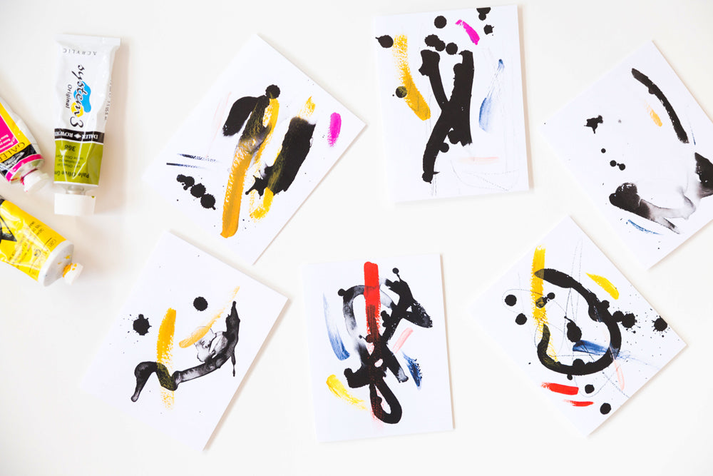 Drip 01 Notecard Set