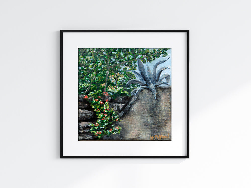 barbados, island art, tropical garden, succulent painting, mini painting, travel art, tropical art, caribbean art, barbados painting, caribbean painting, seven sixteen, becky pollard, denver artist, tropical plants, tropical garden, garden painting, garden art, tropical art, tropical painting, exotic plants, plant painting, tropical garden painting, tropical plants drawing, tropical plants painting, tropical plants art, tropical artwork, tropical art painting
