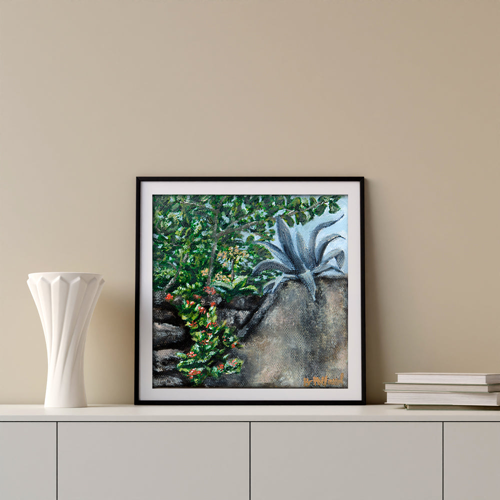 barbados, island art, tropical garden, succulent painting, mini painting, travel art, tropical art, caribbean art, barbados painting, caribbean painting, seven sixteen, becky pollard, denver artist, tropical plants, tropical garden, garden painting, garden art, tropical art, tropical painting, exotic plants, plant painting, tropical garden painting, tropical plants drawing, tropical plants painting, tropical plants art, tropical artwork, tropical art painting