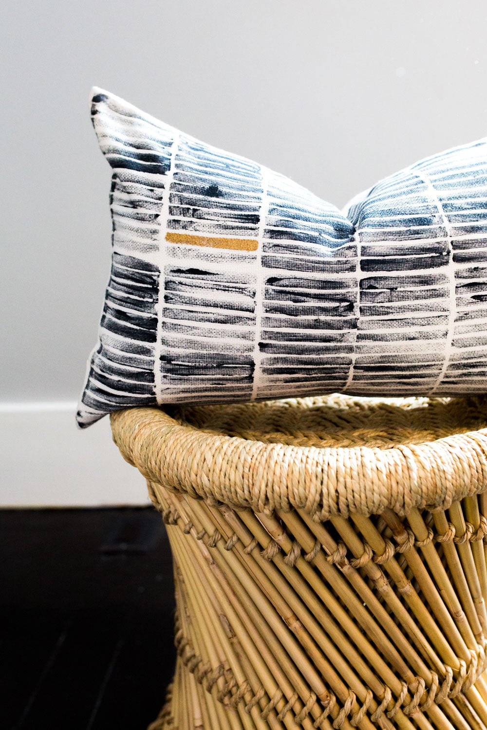 seven sixteen, becky pollard, bedroom decor, bedroom decor ideas, decorative pillow, printed pillow, neutral bedroom decor, neutral bedroom pillows, neutral accent pillows, accent pillow, striped pillow covers, blue and gold pillows on couch, blue and gold pillows on bed, neutral accent pillows on couch, neutral accent pillows on bed, blue and gold pillows, striped pillows, blue striped pillow, block printed pillow, modern stripe pillow, modern striped pillow, navy and gold pillow