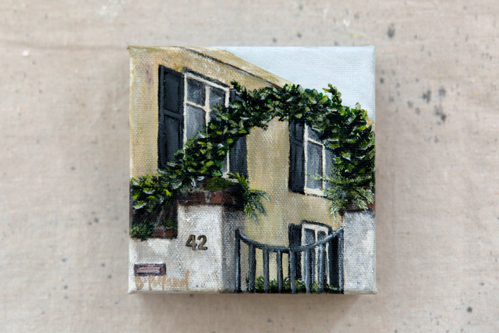 Charleston, Charleston house, Charleston painting, charleston art, charleston garden, architecture painting, becky pollard, seven sixteen, Charleston garden painting, charleston architecture, charleston landscape, charleston artwork, charleston architecture painting, old architecture painting, charleston sc, charleston south Carolina, south carolina architecture, south carolina architecture art, south carolina artwork, south carolina painting