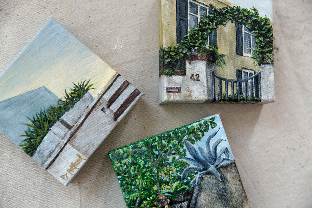 barbados, island art, tropical garden, succulent painting, mini painting, travel art, tropical art, caribbean art, barbados painting, caribbean painting, seven sixteen, becky pollard, denver artist, tropical plants, tropical garden, garden painting, garden art, tropical art, tropical painting, exotic plants, plant painting, tropical garden painting, tropical plants drawing, tropical plants painting, tropical plants art, tropical artwork, tropical art painting