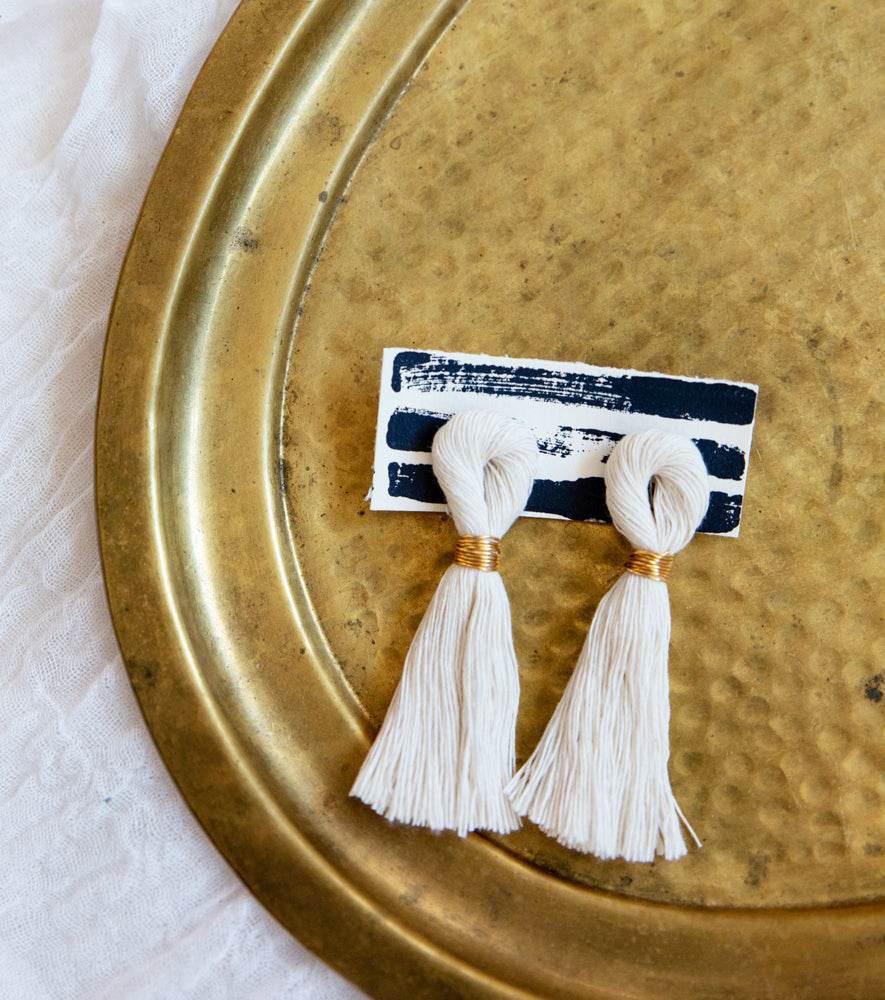 Rope Tassel Earrings