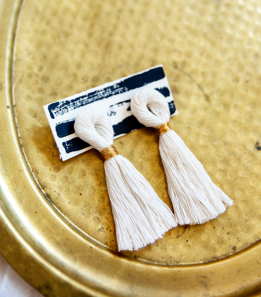 Rope Tassel Earrings