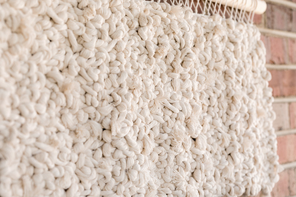 outdoor art, patio art, indoor outdoor art, outdoor wallhanging, outdoor wallhanging, outdoor weaving, outdoor macrame, becky pollard, seven sixteen, colorado art, colorado artist, denver art, denver artist, art for patio, art for outside, art for outdoors, black and white wallhanging, neutral wallhanging, cotton wallhanging, cotton weaving, modern weaving, indoor outdoor art, indoor outdoor weaving, indoor outdoor decor, patio decor, patio styling, 7 16, seven sixteen artist, fiber artist, woven art, Rumi