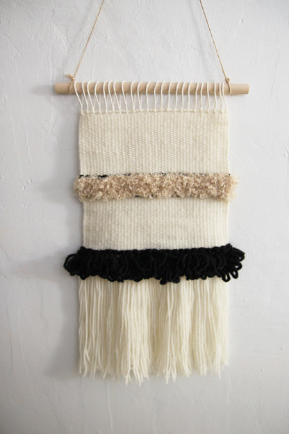Black, White & Tan Weaving