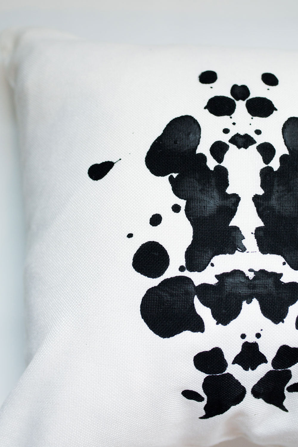 rorschach painting, seven sixteen, becky pollard, ink blot pillow, black and white pillow, abstract pillow, bedroom decor, bedroom decor ideas, decorative pillow, printed pillow, neutral bedroom decor, neutral bedroom pillows, black and white pillows, neutral accent pillows, accent pillow, ink blot painting, black and white pillow covers, black and white pillows on couch, black and white pillows on bed, neutral accent pillows on couch, neutral accent pillows on bed